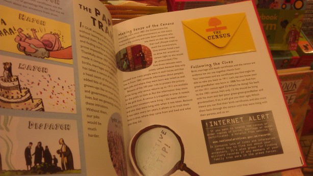 inside the Be A Family Detective book