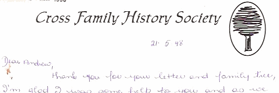 Cross Family History Society