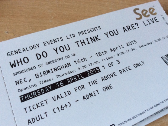 Who Do You Think You Are? Live 2015 tickets arrive