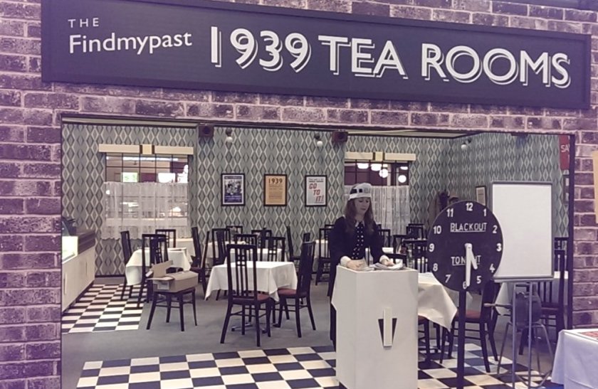 The FindMyPast 1939 Tea Room